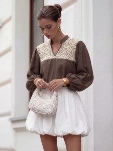 Bluzka Lucas Cocomore brązowa