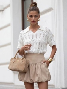 Sweter damski Colly Cocomore ecru