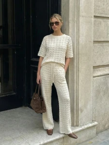 Sweter damski Sander Cocomore ecru